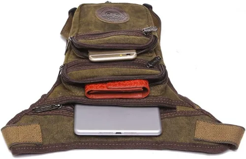 Vista 6 de Bolsa de pierna de caída de la motocicleta al aire libre para hombres mujeres bicicleta ciclismo senderismo Divertido paquete de viajes deportes