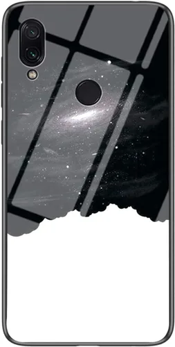 Vista 12 de IVY Funda de cristal templado cielo estrellado para Xiaomi Redmi Note 7 Pro/Redmi Note 7 Case - A
