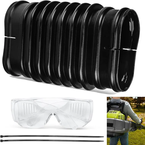 Vista 8 de 580473001 Tubo flexible de repuesto para soplador de mochila Ryobi RY38BP de 38 cc – RY40404 40V, compatible con modelos 308054129, 310816015