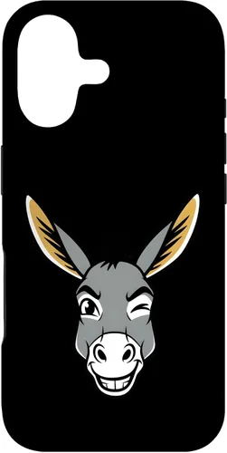 Vista 32 de Funny Wild Donkey Animal Lover Humor Design Gift Men Women Case for iPhone XR