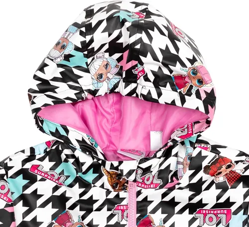 Vista 2 de L.O.L. Surprise! Coconut Q.T. Dawn Surfer Babe - Chaqueta impermeable con cremallera