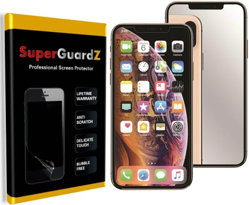 Vista 7 de [Paquete de 2] Protector de pantalla reflectante de espejo para iPhone 15 Pro Max, antiarañazos, antiburbujas
