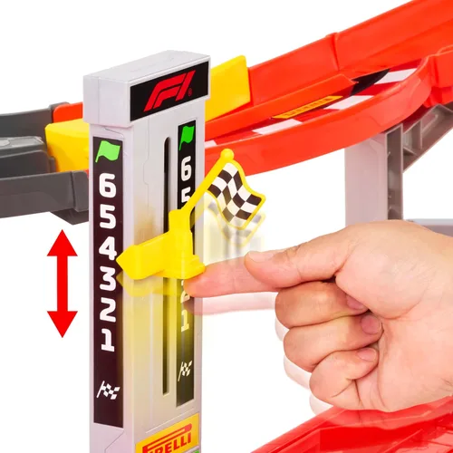Vista 4 de Hot Wheels Racing Formula 1® Downhill Circuit Set