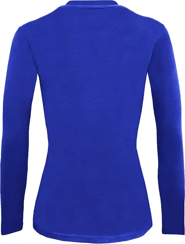 Vista 149 de Natural Uniforms Camiseta Under Scrub para mujer, cuello redondo, manga larga, paquete de 3, paquete múltiple de 3
