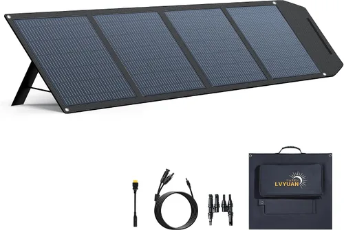 Vista 11 de LVYUAN eficacia alta portátil plegable de los paneles solares 300W el 23,5%