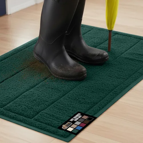 Vista 15 de GORILLA GRIP Dirt Grabber - Tapete de malla para puertas, de bajo perfil, resistente a manchas y decoloración, tiras de secado rápido resistentes