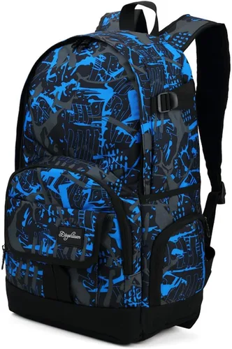 Vista 13 de Mochila escolar estilo Rickyh, mochila de viaje para hombres y mujeres, mochila ligera con compartimento para portátil, Tamaño único
