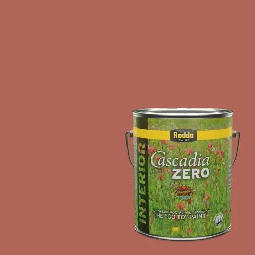 Vista 121 de Rodda Paint CASCADIA ZERO - Pintura plana e imprimación para interiores en uno, cuarto de galón, crema de ballet