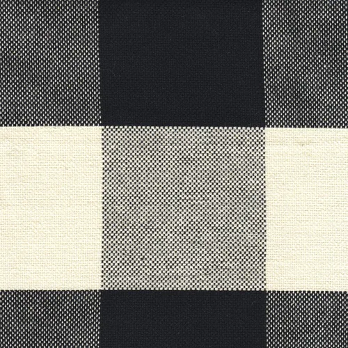 Vista 10 de [Usado] 'HomePop by Kinfine Taburete tapizado de tela para encimera, altura de encimera, 24 pulgadas, geométrico negro y crema