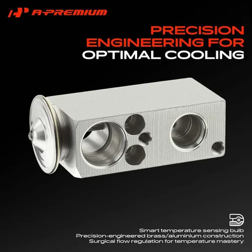 Vista 5 de A-Premium Válvula de expansión de A/C compatible con Mercedes-Benz Clase C C230 C250 C280 C300 C350, Clase E E250 E350 E400 E500 E550, GLK350 GLC300