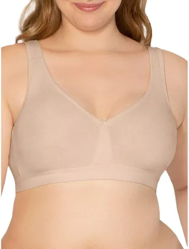Vista 2 de Fruit of the Loom Brasier de algodón sin aros en tallas grandes, para mujer