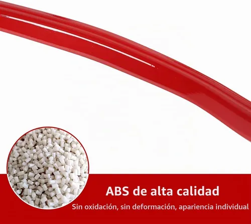 Vista 6 de Hoolcar Cubierta de bisel de tablero de control central para Jeep Grand Cherokee 2014-2021, accesorios interiores de ABS, color rojo