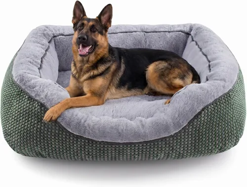 Vista 29 de Invenho - Camas para perros pequeños y medianos lavables, ortopédicas, calmantes, autocalentamiento, suaves, duraderas, con fondo antideslizante