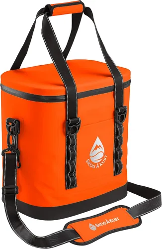 Vista 17 de Skog Å Kust ChillSåk - Bolsas enfriadoras suaves herméticas y a prueba de fugas Flip 24 Can Gris Oscuro
