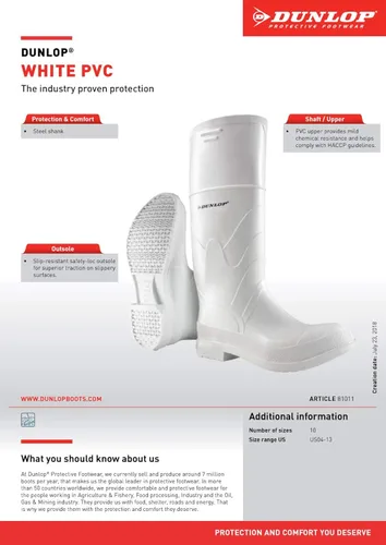 Vista 4 de Dunlop Protective Footwear unisex-adult Modern