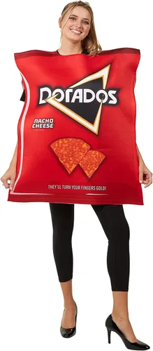 Vista 5 de Bag of Chips Halloween Costume One Size fits Most Slip On Adult Halloween Costume Funny Adult Costume