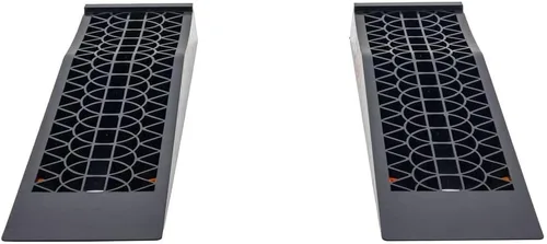 Vista 8 de Discount Ramps 6009-v2 Servicio de rampas de plástico de automóviles, 2 unidades Gato de bajo perfil, ajuste debajo para facilitar la elevación