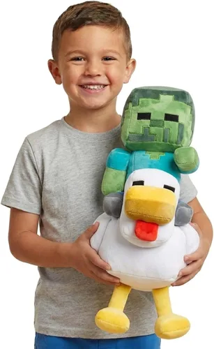 Vista 5 de Jay Franco Minecraft Almohada de Peluche Buddy - Almohada de Peluche Suave Rellena, 19 Pulgadas, Verde - Creeper 03