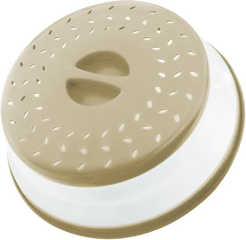 Vista 12 de Cubierta plegable para salpicaduras de microondas de 10.5 pulgadas, apta para lavavajillas, cubierta de placa de microondas con ventilación de azul