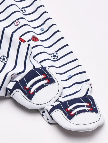 Vista 3 de Little Me Conjunto unisex de 2 piezas para bebés y niños