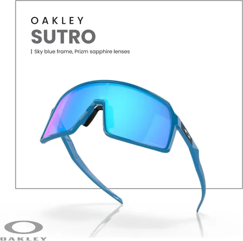 Vista 146 de Oakley Sutro OO9406 / OO9462 - Lentes de sol para hombre, kit de correa de accesorios, bolsa de microfibra