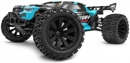 Vista 4 de Maverick 150300 Quantum+ XT Flux 3S 1/10 4WD Camión de estadio, RTR - Azul