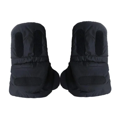 Vista 6 de Guantes de invierno para cochecito, manopla universal para cochecito, resistente al agua, resistente al viento, manguito de mano para cochecito