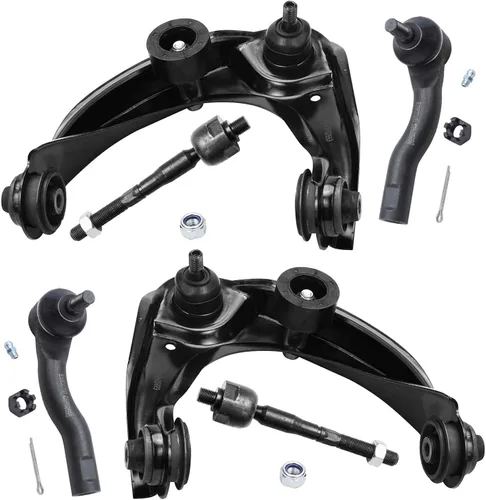 Vista 106 de Detroit Axle - Kit de brazos de control delantero para Chevy Silverado 1500 GMC Sierra 1500 GMC Sierra 1500 Avalanche Yukon Tahoe Escalade ESV EXT