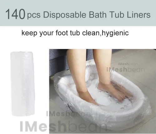 Vista 4 de iMeshbean® Máquina de baño de pies de desintoxicación iónica iónica, máquina de desintoxicación de pies con bañera, 2 matrices, 140 revestimientos