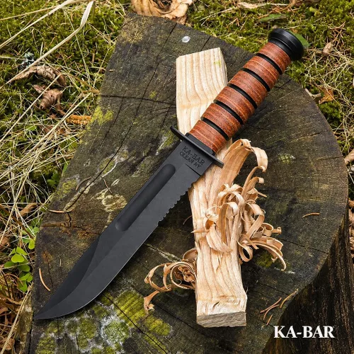 Vista 8 de KA-BAR Navaja de lucha del ejército de los Estados Unidos/Cuchillo
