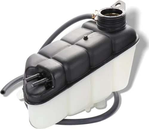 Vista 57 de SCITOO Botella de expansión de desbordamiento de refrigerante del tanque C2C34318 del depósito del radiador del refrigerante para Jaguar Fit for