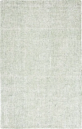 Vista 30 de SAFAVIEH Abstract Collection - Alfombra decorativa, 2 x 3 pies, marfil y negro, hecha a mano de lana y viscosa, ideal para zonas de alto tráfico