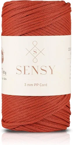Vista 86 de Cuerda de poliéster Sensy Premium de 3 mm, 120 metros, 100% cordón de polipropileno, cuerda de macramé de 3 mm, cordón para bolsos de ganchillo