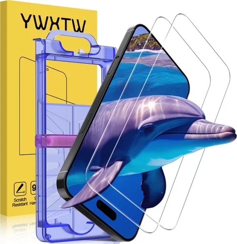 Vista 19 de YWXTW Protector de lente de cámara de vidrio templado para iPhone 14 Pro Max, protección de cobertura completa 3D, tecnología de círculo nocturno