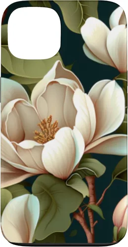 Vista 7 de Carcasa Magnolia Floral para iPhone 17