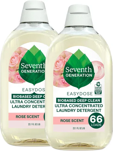 Vista 12 de Seventh Generation - Detergente EasyDose para ropa ultra concentrado: 66 cargas, aroma de lavanda fresca, 23,1 onzas líquidas