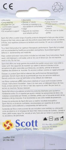 Vista 2 de Sportaid Atlético partidario, blanco, 32"-38",M-1Ea
