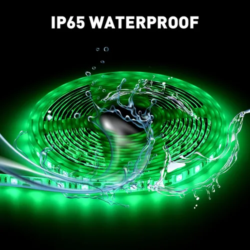 Vista 2 de Luces de barco de 25 pies para pesca nocturna, tira de luces LED marinas de 12 V, impermeable, luz interior para pontón, kayak, barcos Jon, lanchas