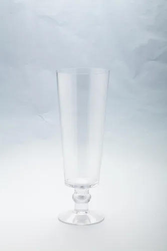 Vista 2 de Florero transparente de 5.5 pulgadas de profundidad x 15 pulgadas