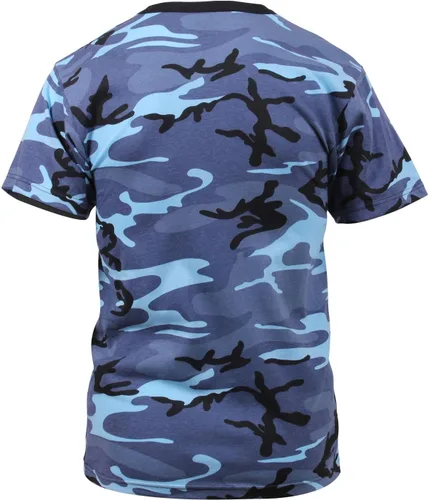 Vista 4 de Rothco Camiseta, azul cielo, 3X