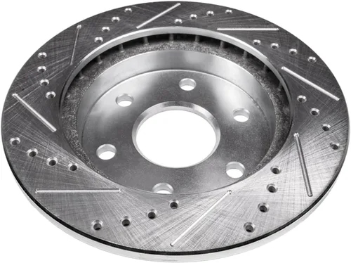 Vista 215 de Detroit Axle - Rotores de freno delantero para 04-13 Mazda 3 Rotores de frenos de disco 06-15 Mazda 5 Reemplazo: Rotor regular delantero de 11.81