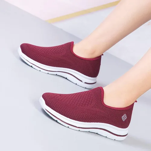 Vista 7 de JWSVBF Women's Steel Toe Sneakers Minimalist Wide Width Wedge Sandals Business Casual Shoes Unisex Fashion Summer