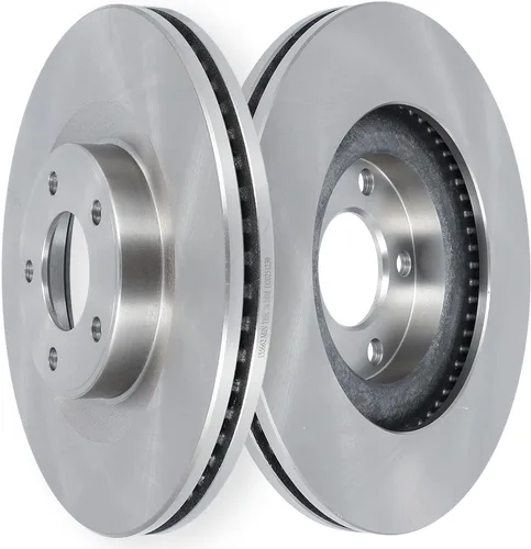 Vista 18 de SCITOO Rotores de freno trasero para Honda para CR-V 2002-2004 Frenos de disco perforados y ranurados Rotores de reemplazo: 31304 Brakes Kit Fit
