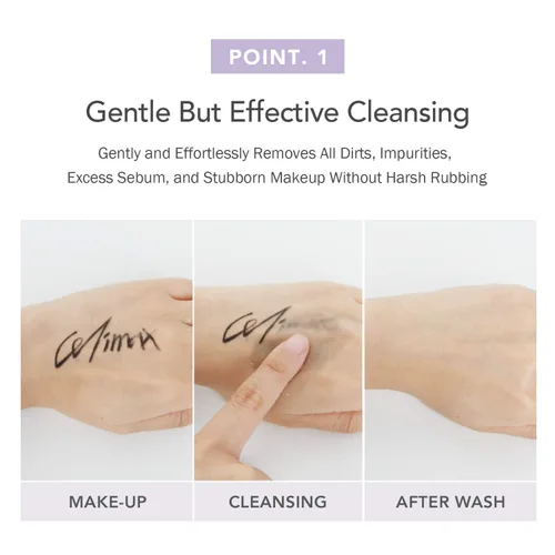 Vista 3 de Celimax Derma Nature Fresh Aceite Limpiador de Poros con Jojoba Removedor de Maquillaje Diario Ligero y Sin Grasa, Limpiador Facial, Eliminación