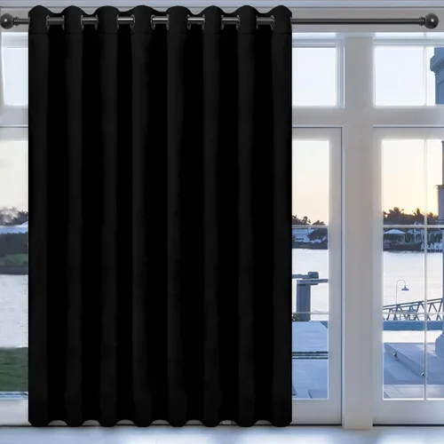 Vista 198 de Easy-Going - Cortinas opacas para dormitorio, aislamiento térmico sólido con ojales, cortinas de ventana para reducción de ruido, cortinas