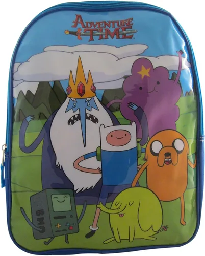 Vista 4 de Accessory Innovations Adventure Time Finn & Jake with Friends Mochila de 16.0 in