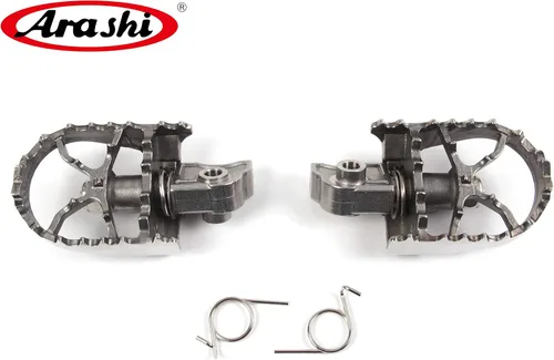 Vista 2 de Arashi Reposapiés delantero para BMW R1200GS / GSA/ADV Adeventure 2013-2018 Accesorios de motocicleta Rider reposapiés Peg Pedal GS 1200 GS Plata