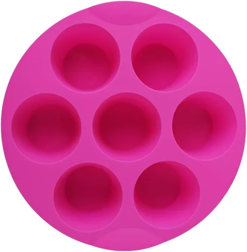 Vista 2 de SHEbaking Juego de espátulas de silicona para freidora de aire y muffins, juego de 6 piezas