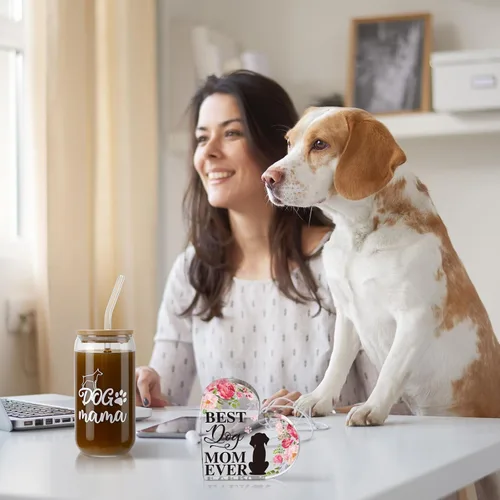 Vista 4 de Accesorios de escritorio con temática Croknit, tazas de café para mascotas, Como se muestra en la imagen., Perro