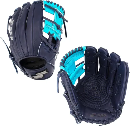 Vista 30 de SSK Z5 Craftsman Guante de béisbol para infield – 11.25” - 11.5” - 11.75” - 12” – Lanzamiento con mano derecha y izquierda